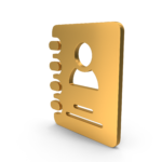 Contact Book Gold.H03.2k