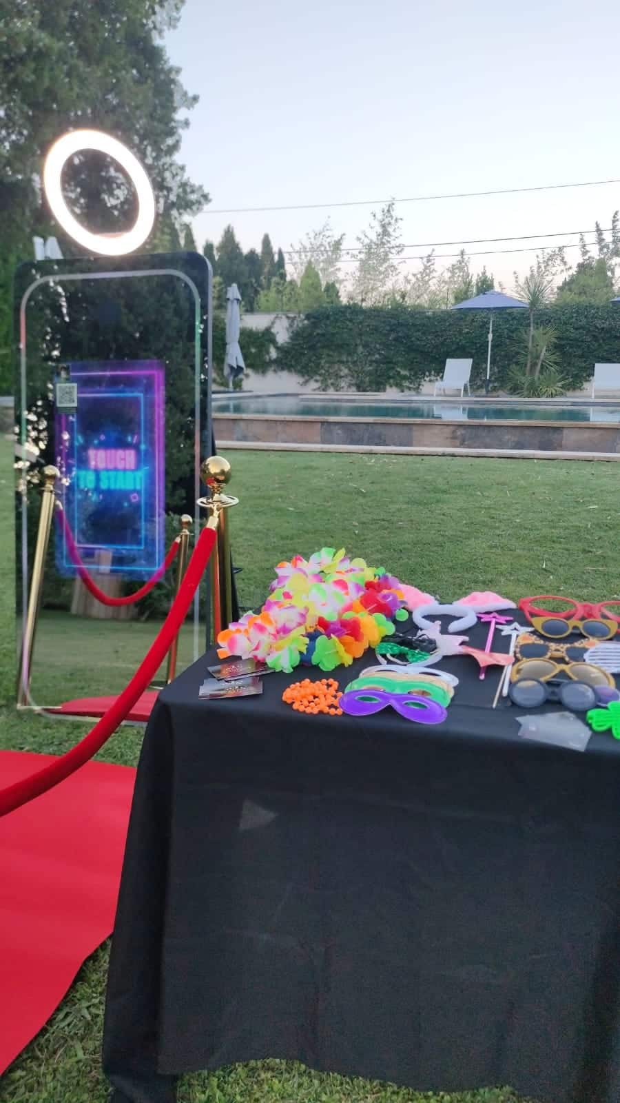 location photobooth miroir Bouches-du-Rhône